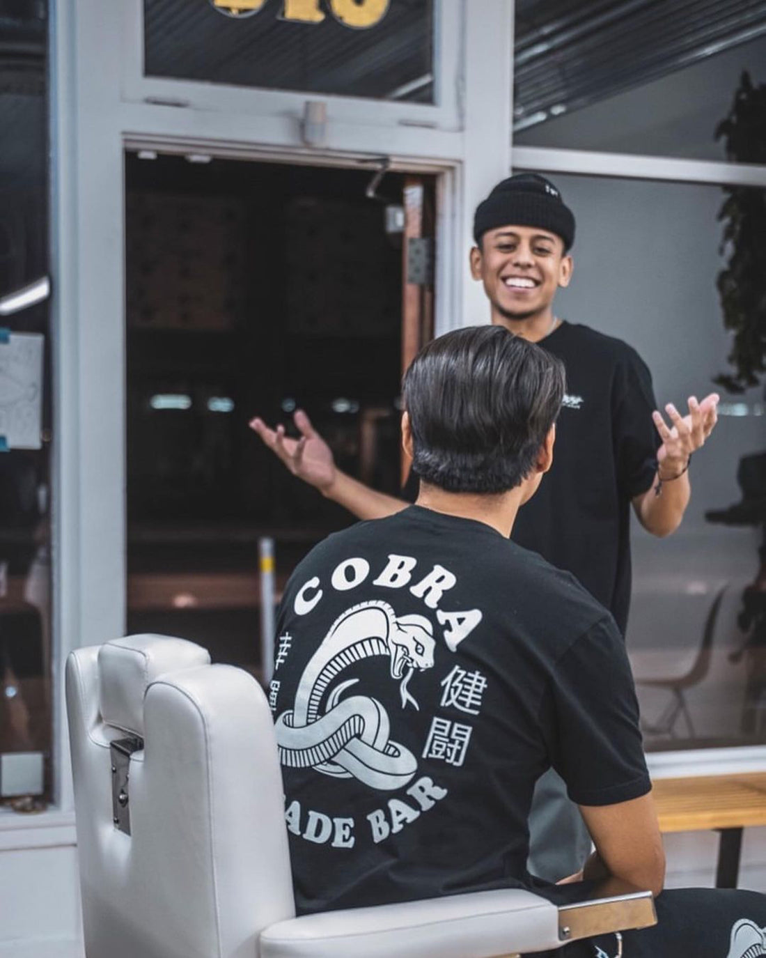 Inside the Greater Good PHX, a community barbershop